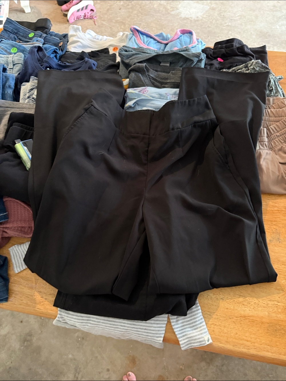 Women’s Black Dress Pants - Classic Straight Fit